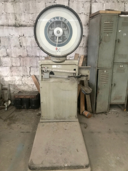 BASCULA TOLEDO 500 KGS