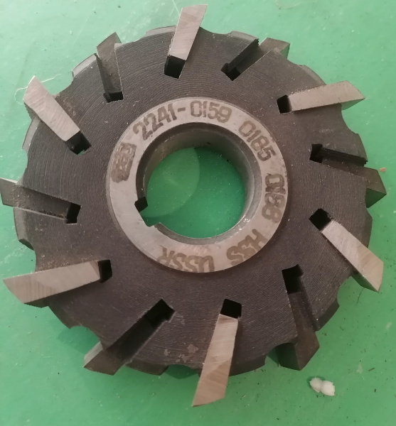 CORTADOR CON INSERTOS 2241-0159 0185 HSS D