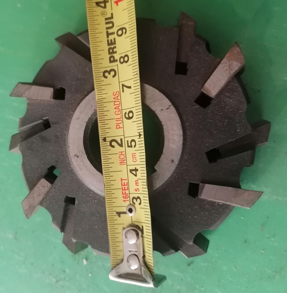CORTADOR CON INSERTOS 2241-0159 0185 HSS D
