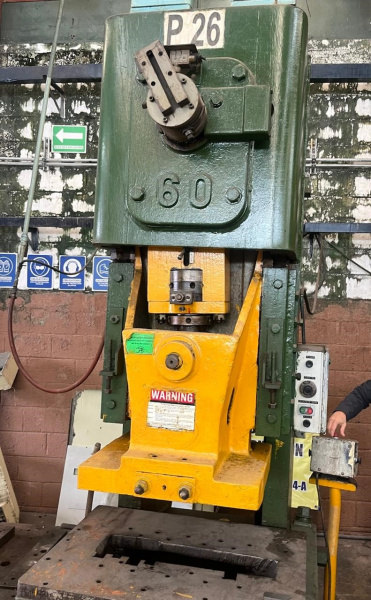 TROQUELADORA MECANICA CLEARING 60 TON TOR PAC